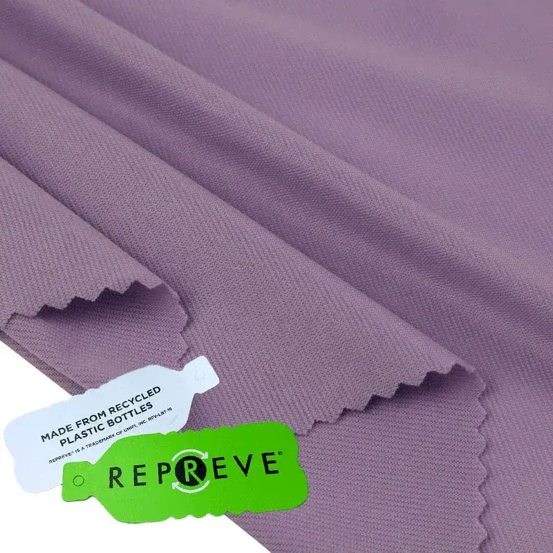 100gsm Recycled Polyester Stretch Knit Fabric fabric image