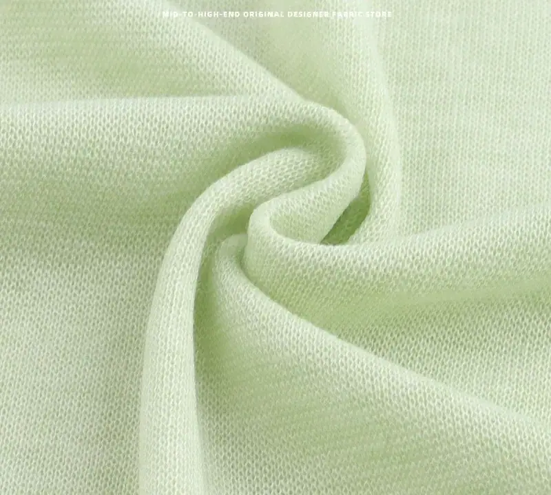 180gsm Lyocell Rib Stretch Knit Fabric T-Shirts,Base Layers,Casual Apparel gallery image 3