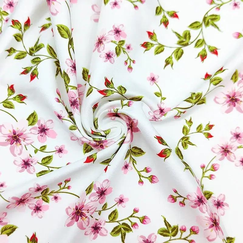 200gsm Recycled Polyester Stretch Printed Knit Fabric Swimwear, Activewear, Yoga Wear, Sportswear gallery image 2