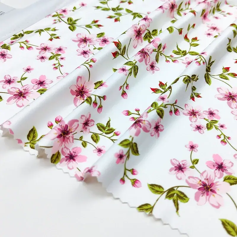 200gsm Recycled Polyester Stretch Printed Knit Fabric Swimwear, Activewear, Yoga Wear, Sportswear gallery image 4