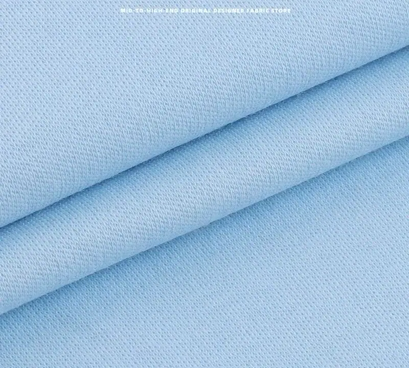 220gsm Cotton Stretch Double Knit Fabric fabric image