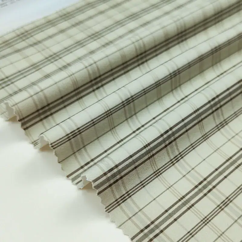 230gsm Recycled Nylon Stretch Brushed Printed Knit Fabric fabric image
