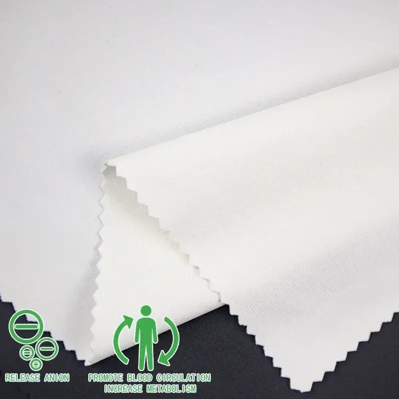 270gsm Germanium Technical Rib Knit Fabric Activewear, Yoga Wear, Sportswear, Underwear, Base Layers gallery image 4
