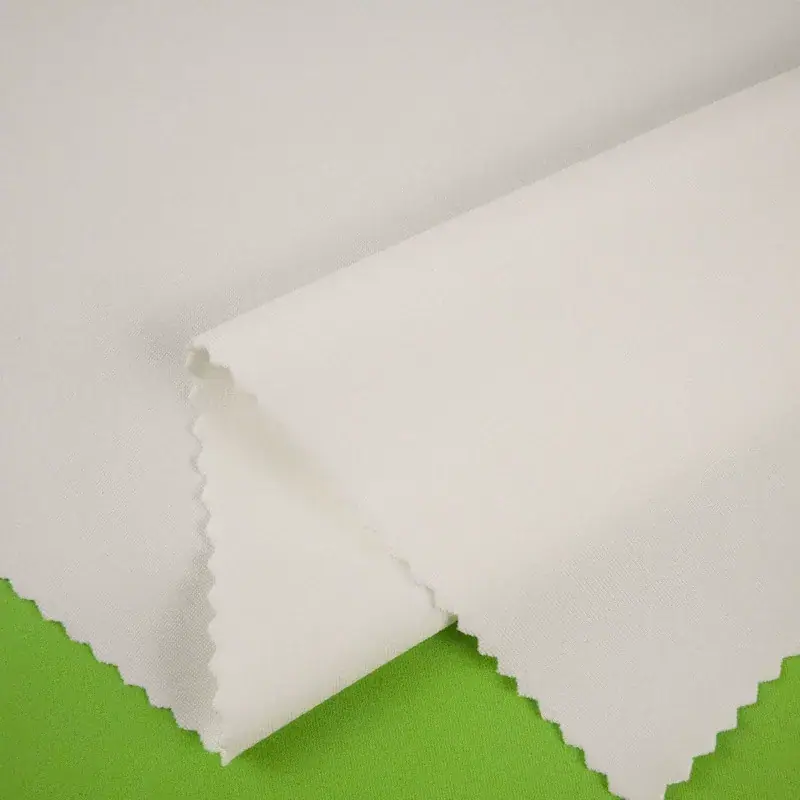 360gsm Recycled Polyester Stretch Knit Fabric fabric image