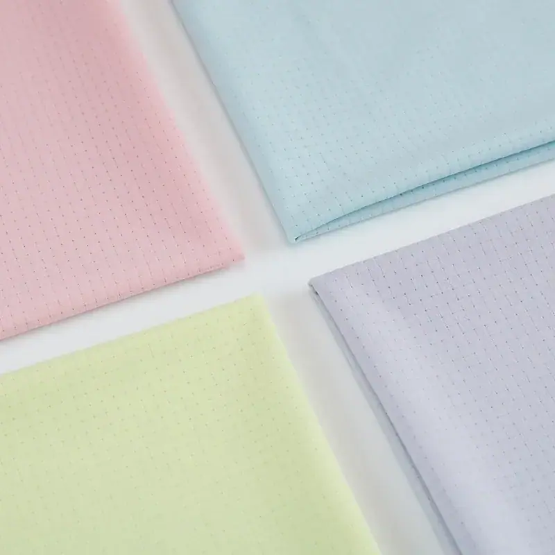 40D Nylon Four-Way Stretch Quick Dry Moisture Wicking Breathable Fabric for Outdoor Pants fabric image