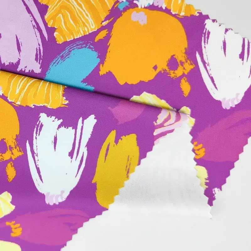 40D Recycled Polyester Stretch Printed Knit Fabric Activewear, Yoga Wear, Sportswear gallery image 2