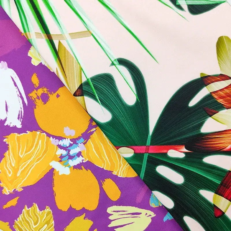 40D Recycled Polyester Stretch Printed Knit Fabric Activewear, Yoga Wear, Sportswear gallery image 4