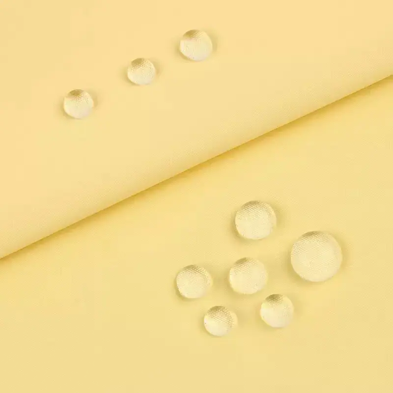 50D Cotton-Touch Nylon Water-Repellent Fabric fabric image