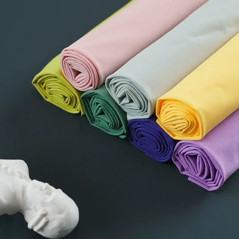 70D Nylon Four-Way Stretch Breathable Textured Fabric for Outdoor Pants fabric image