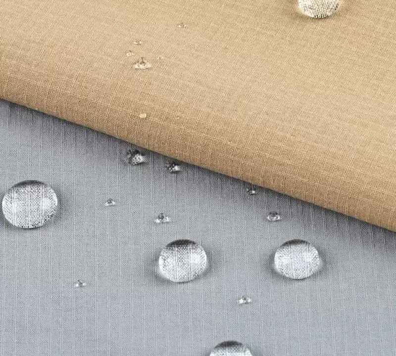 75D Double Grid Waterproof Jacket Fabric Outdoor Jackets,Windbreakers,Quick-Dry Apparel gallery image 3