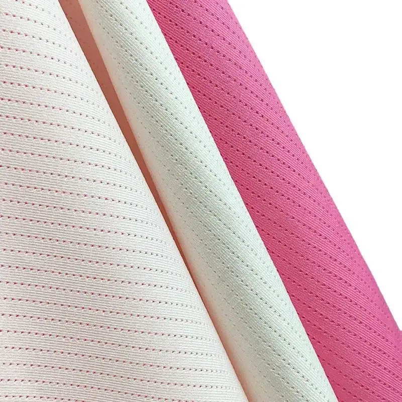 Bamboo Charcoal Moisture Wicking Quick Dry Antibacterial Technical Mesh Knit Fabric Activewear, Yoga Wear, Sportswear, Swimwear, Underwear, Base Layers gallery image 2