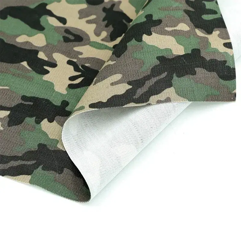 Camouflage Dyneema Cut-Resistant Fabric for Tactical Apparel and Tent Materials Tactical Apparel, Tent Materials, Field Gear, Protective Panels, Outdoor Equipment gallery image 4