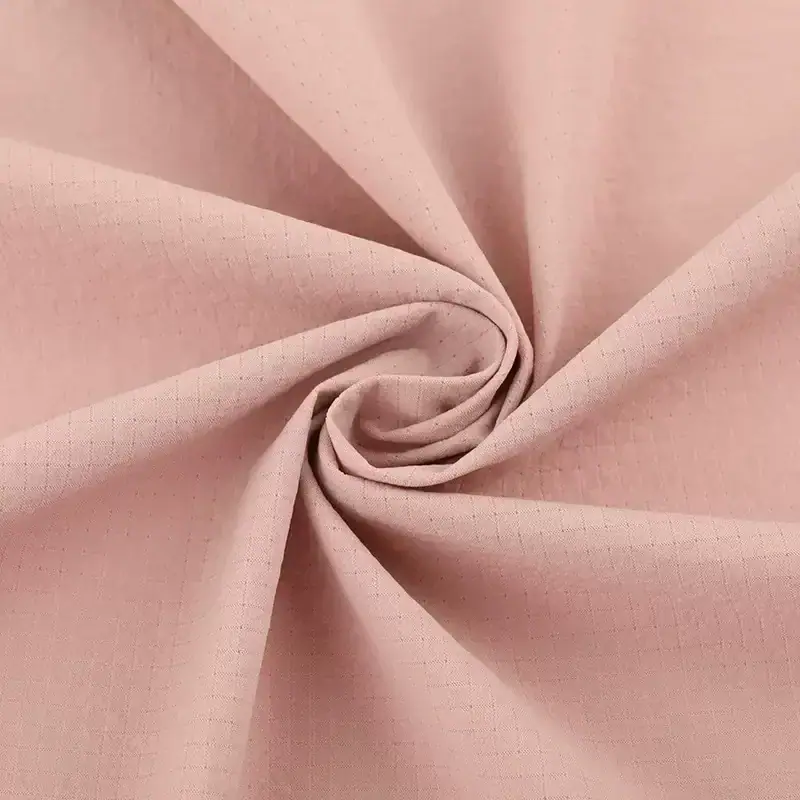 Cool Touch Moisture Wicking Quick Dry Nylon Spandex Mesh Knit Fabric fabric image