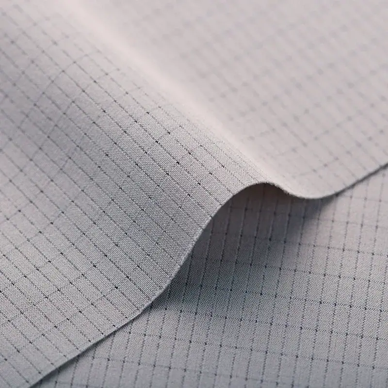 Nylon Four-Way Stretch Breathable Cooling UV Protection Fabric for Outdoor Pants and Sun Protection Apparel fabric image