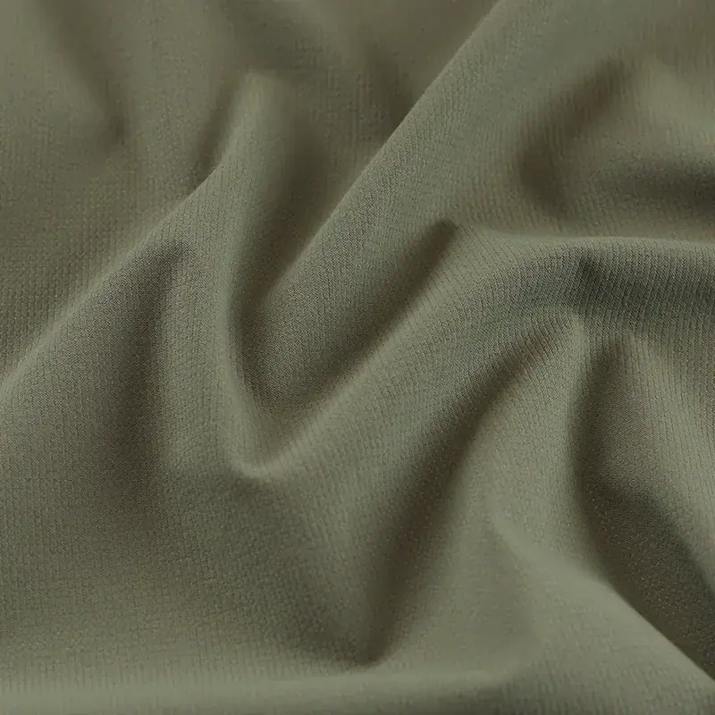 Nylon Four-Way Stretch Cooling Breathable Fabric for Outdoor Pants and Cycling Apparel fabric image