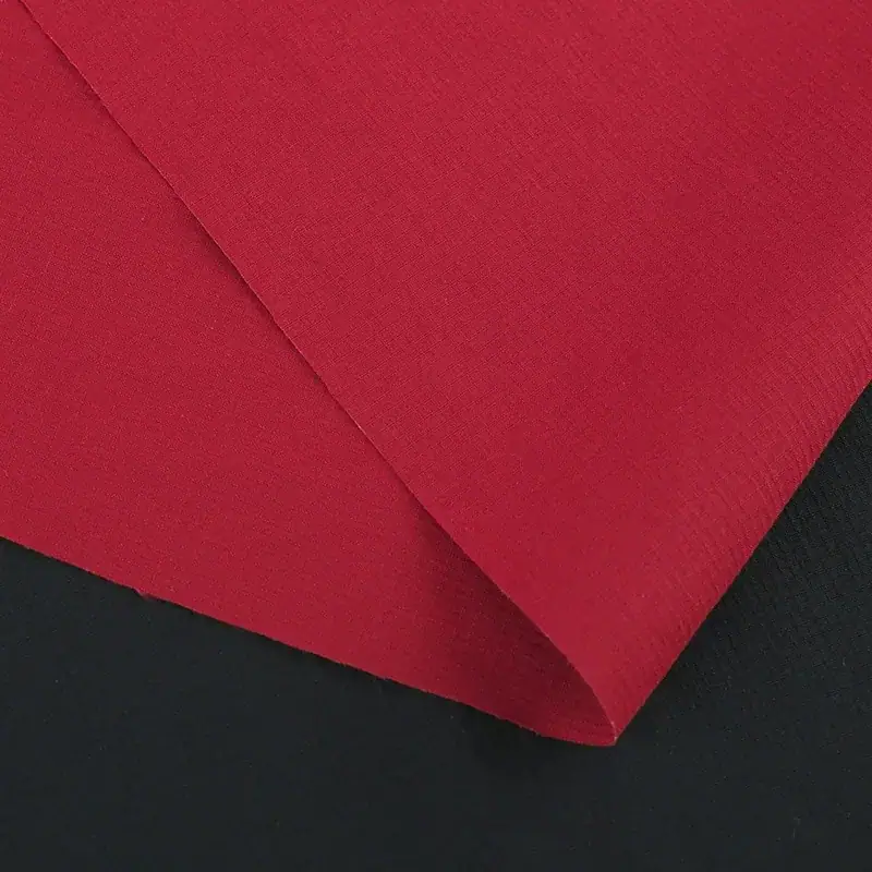 Nylon Four-Way Stretch Quick Dry Textured Fabric for Outdoor Jackets fabric image