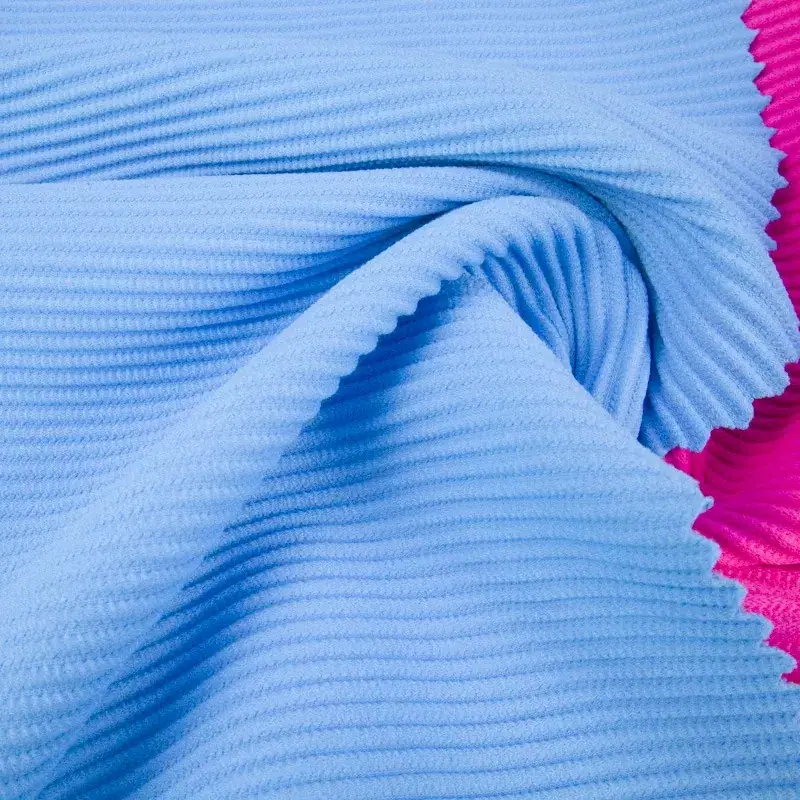 Recycled Nylon Stretch Rib Knit Fabric Swimwear, Activewear, Yoga Wear, Sportswear gallery image 2