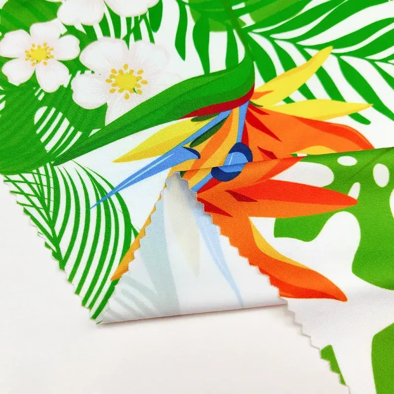 Recycled Polyester Stretch Printed Knit Fabric Swimwear, Activewear, Yoga Wear, Sportswear gallery image 2