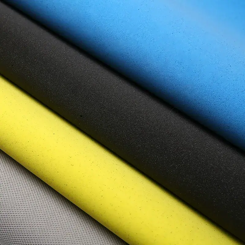 Shock Absorbing Sponge Laminated Footwear Fabric fabric image