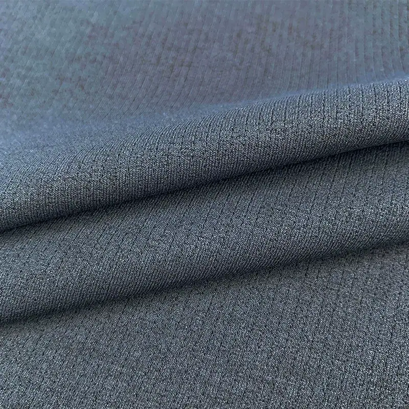 Thermal Stretch Polyester Double Knit Fabric Activewear, Yoga Wear, Sportswear gallery image 2