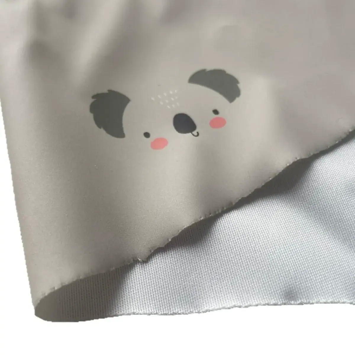 UP Film Stretch Knit Digital Print Waterproof Oil-Repellent Rainwear Fabric fabric image