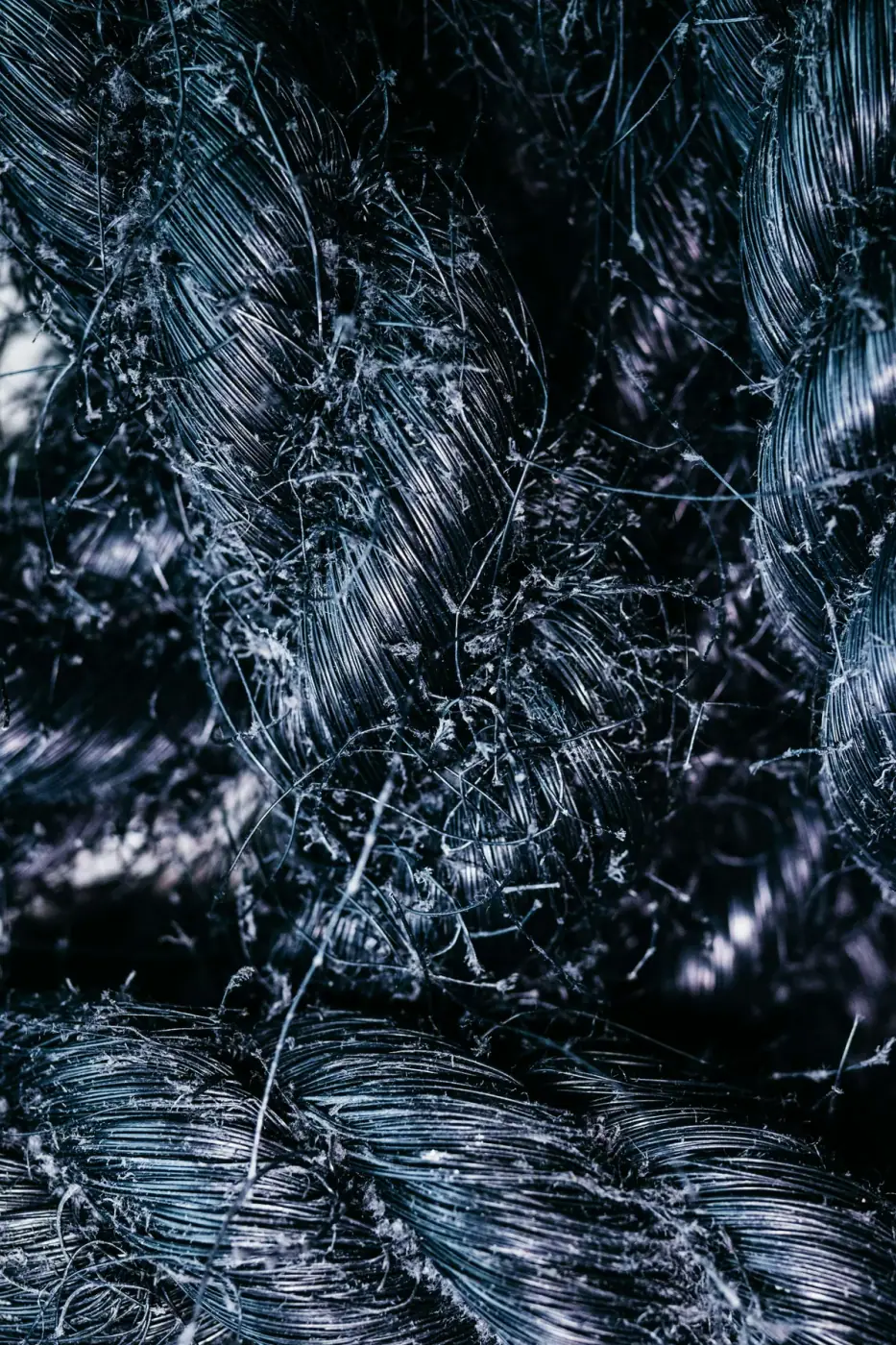 Technical coated fabric texture for TPU and PU material comparison